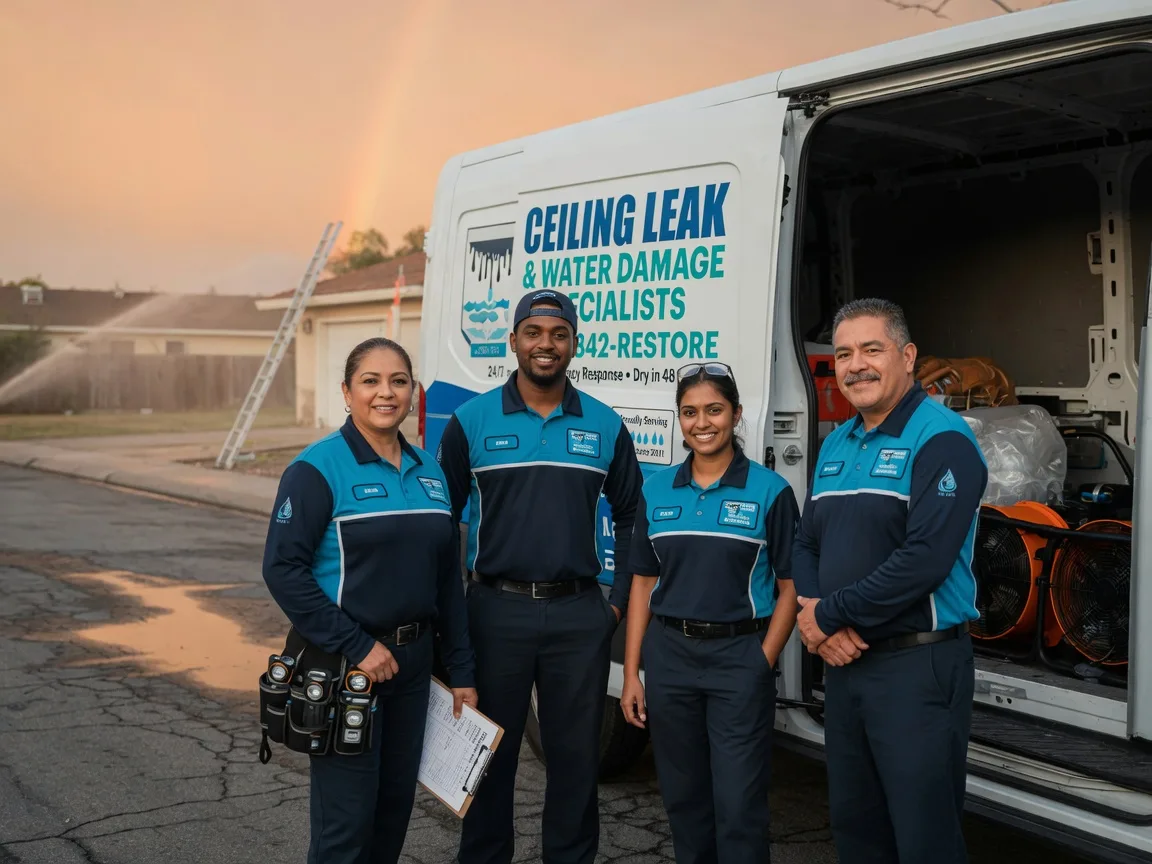 Ceiling Leak Cleanup company in Coyanosa, TX