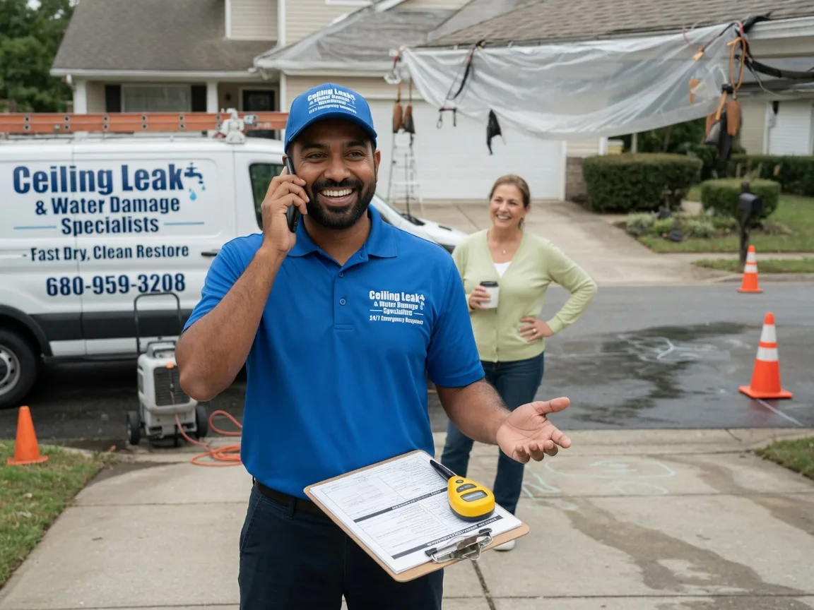 Ceiling Leak Cleanup Coyanosa, TX FAQs